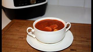 Суп на Томатном соке в Мультиварке Скороварке Redmond RMC P350 Рецепты в мультиварке скороварке