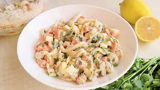 Вкусный салат "Веселый капитан" + рецепт майонеза! Салат из кальмаров!