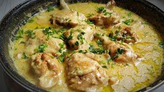 Рецепт Курицы в сливочном соусе / Chicken recipe