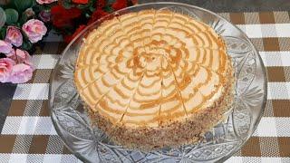 ТОРТ Золотой Ключик простой рецепт Вкусного торта