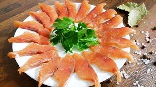 Самый удачный рецепт как посолить красную рыбу | Lightly salted red fish