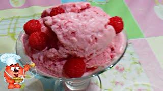 домашнее сливочное мороженое - простой рецепт из малины сливок сметаны и сахара