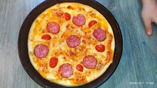 РЕЦЕПТ ДОМАШНЕЙ ПИЦЦЫ | HOW TO MAKE PIZZA AT HOME