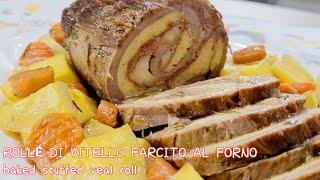 ROLLÉ DI VITELLO FARCITO AL FORNO GOLOSISSIMO | Franceska Chef