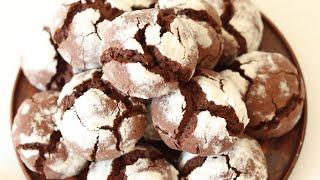МЕГАШОКОЛАДНЫЕ ПРЯНИКИ с ТРЕЩИНКАМИ простой рецепт Chocolate crinkles
