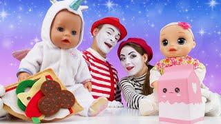 Видео куклы – Как Мама для Беби Бон! - Мультики с Baby Bon Дочки Матери. Весёлые игры для детей