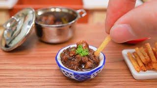 Beef Carbonnade Flamande Recipe | ASMR Miniature Cooking | Mini Food