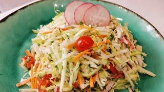 Вкусный овощной салат рецепт долголетия и стройной фигуры