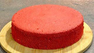 Блат за торта Червено Кадифе - идеален, без фурна / Идеальный корж для торта Красный бархат