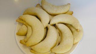 Печенье с Творожной Начинкой / Пирожное Бананы / Тает Во Рту и Невероятно Вкусное