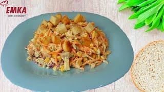 Простой и Вкусный Салат с копченой курицей и корейской морковью