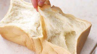 rich white loaf bread/쫀득하고 촉촉한 생식빵 만들기/乃が美風 生食パンの作り方