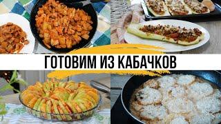 4 простейших блюда из КАБАЧКОВ / Рецепты, после которых, ВЫ ТОЧНО ИХ ПОЛЮБИТЕ
