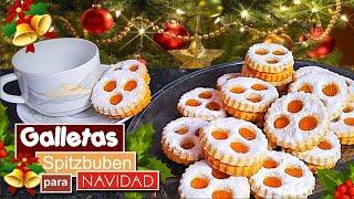 Como hacer GALLETAS NAVIDEÑAS SPITZBUBEN | LOS BARONI | How to make cookies from Germany