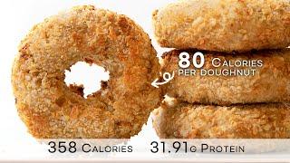 개당 약 80칼로리 감자요리, 고단백  다이어트 닭가슴살 감자도넛 만들기  : 80 Calories per doughnut! Chicken potato doughnut