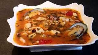 Итальянский суп с морепродуктами (Чиопино).