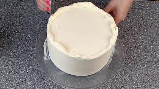 Стабильный вкусный крем для выравнивания торта
