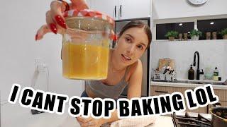 i made mango jam, banana bread, + apple crumble w/ vegan caramel! | vlogmas day 19