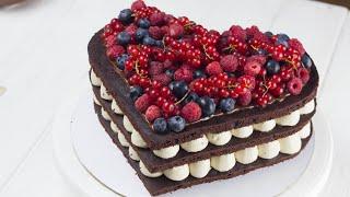 САМЫЙ ШОКОЛАДНЫЙ ТОРТ. Рецепт шоколадного торта с шоколадным кремом. Рецепт торта от Pauline Cake