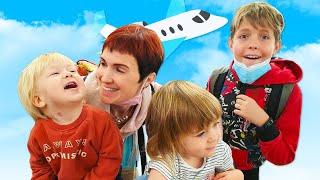 Возвращаемся в Турцию. Чем занять ребенка в самолете? Фэмили влог Маши Капуки