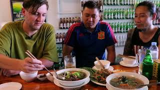 Вьетнамская кухня | Блюда из мяса буйвола | Как готовят желудок буйвола | Ханой