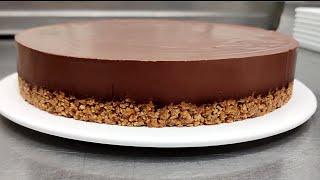 Шоколадный Торт Без Выпечки. Французский Рецепт. Можно Без Глютена