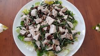 #insalata #салаты Кисло-сладкий салат с куриной грудкой / Insalata di petto di pollo in agrodolce