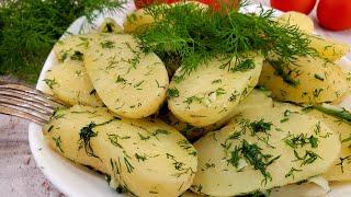 Молодой картофель с укропом - простой и вкусный рецепт
