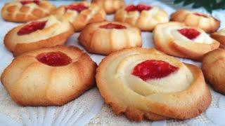 Печенье Курабье по ГОСТУ | Курабье Бакинское | Песочное печенье (просто, быстро и вкусно)