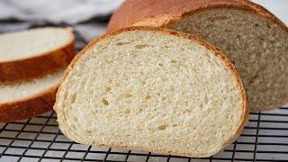 Батон - ПШЕНИЧНЫЙ ХЛЕБ в домашних условиях |  Белый хлеб в духовке | Рецепт хлеба для бутербродов