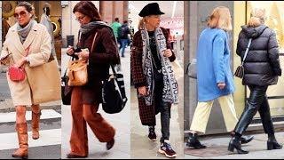 Как одеваются итальянки и итальянцы Fashion Walking Style in Italy Милан стрит стайл Street Style