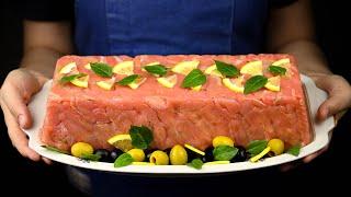 Самый востребованный салат на Новогодний стол 2021. Оливье рецепт с морепродуктами и красной рыбой.