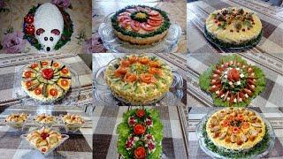 25 Красивых Праздничных Салатов которые Украсят Ваш НОВОГОДНИЙ СТОЛ !!!
