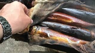 рыба горячего копчения и для чего нужна марля-сибирский рецепт