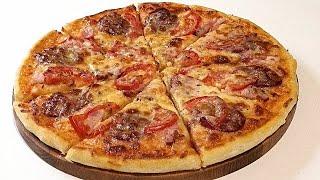 ПРАВИЛЬНЫЙ и УДОБНЫЙ  рецепт  теста  для пиццы / Pizza dough