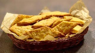 Солени бисквитки, с които ще забравите за чипсове / Луковые крекеры вместо чипсов