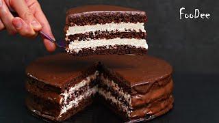 Шоколадный торт Стаканчиковый БЕЗ весов! Вкуснейший и сочный домашний торт