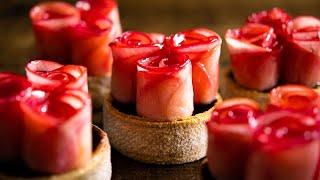 【自然色の赤肉りんご】アップルタルトの作り方 Red flesh apple tart