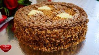 Все НЮАНСЫ|Киевский торт по госту |ВКУСНЫЙ ,СЛАДКИЙ ,КАЛОРИЙНЫЙ |любимый торт моего папы|cake recipe