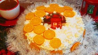 Волшебный Апельсиновый Торт на Новый Год