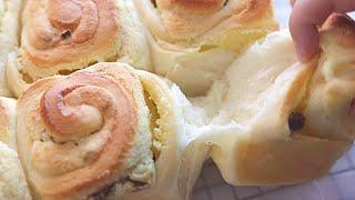 delicious Almond cream Roll Bread recipe/아몬드크림빵/Roll Bread