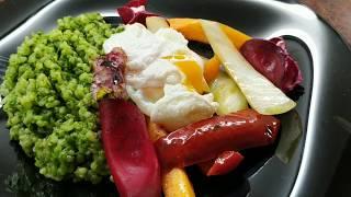#stayhome#оставайтесьдома#рецепты Шпинат с рисом, овощами и яйцом пашот рецепт
