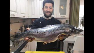 Как разделать лосось и заморозить для разного использования/Come filettare e congelare il salmone