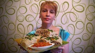 Как приготовить ханум с мясом рецепт Секрета блюда и вкусного рулета по узбекски