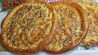 The Art of Uzbek Flatbread | Non | Naan | Uzbek Bread فن الخبز الأوزبكي |   خبز نان | لذيذ جدا
