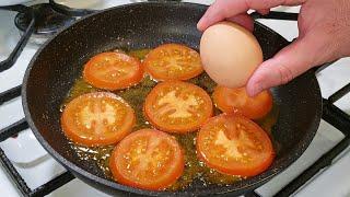 А у Вас есть помидоры и яйца? Приготовьте этот простой рецепт, вкусный и недорогой. #готовимвкусно