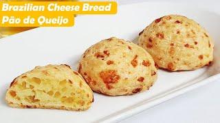 Brazilian Cheese Bread - Pão de Queijo Simple Recipe [Subtitles] HNC Kitchen