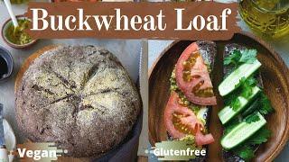 Buckwheat Bread Recipe | Buckwheat Loaf Recipe | Buckwheat Bread with Black Coffee | Healthy Nidhi