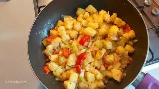 Жаркое из картофеля с овощами ( Patates kavurmasi ) Турецкая кухня / Турецкие рецепты / Турция
