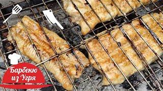 Угорь по-корейски Барбекю из Угря и Барбекю Соус Рецепт Korean Eel Fish BBQ & BBQ Sauce 장어구이